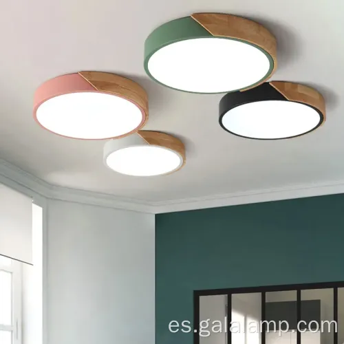Lámpara de techo LED minimalista nórdica moderna para el hogar